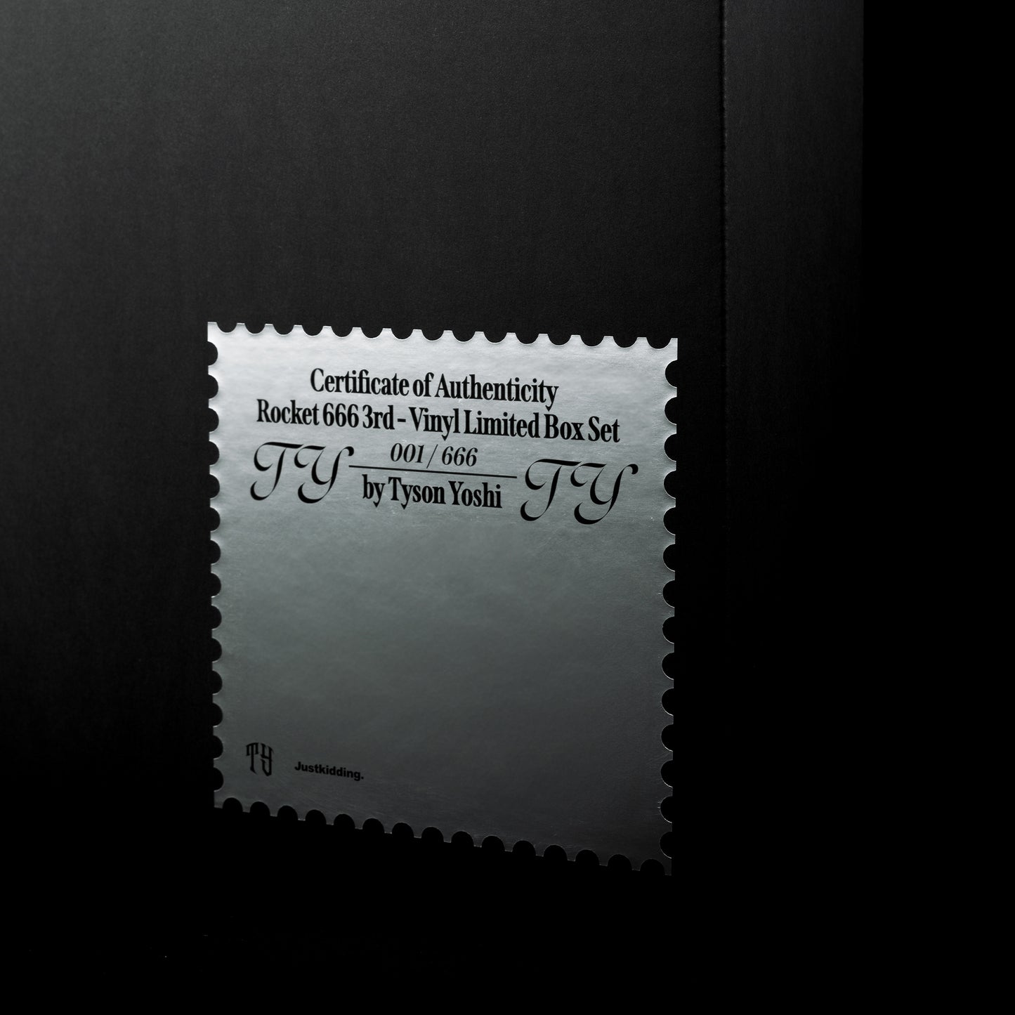 Numbered 3rd ROCKET 666 Deluxe Vinyl (Limited Edition of 666)